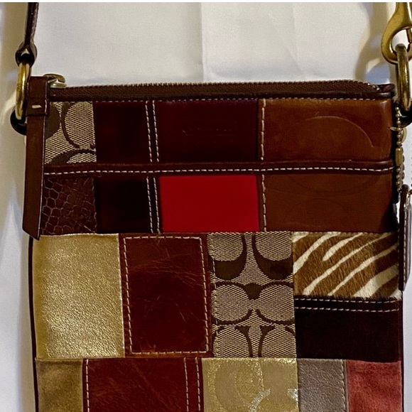 Coach Multicolor Patchwork Crossbody Bag - Picture 2 of 13